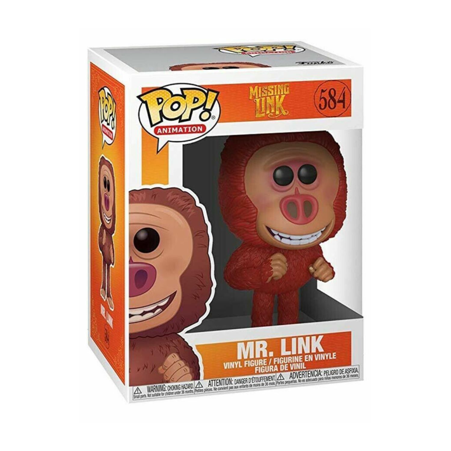 FUNKO POP! Missing Link  -  Mr. Link 584  -  (##)