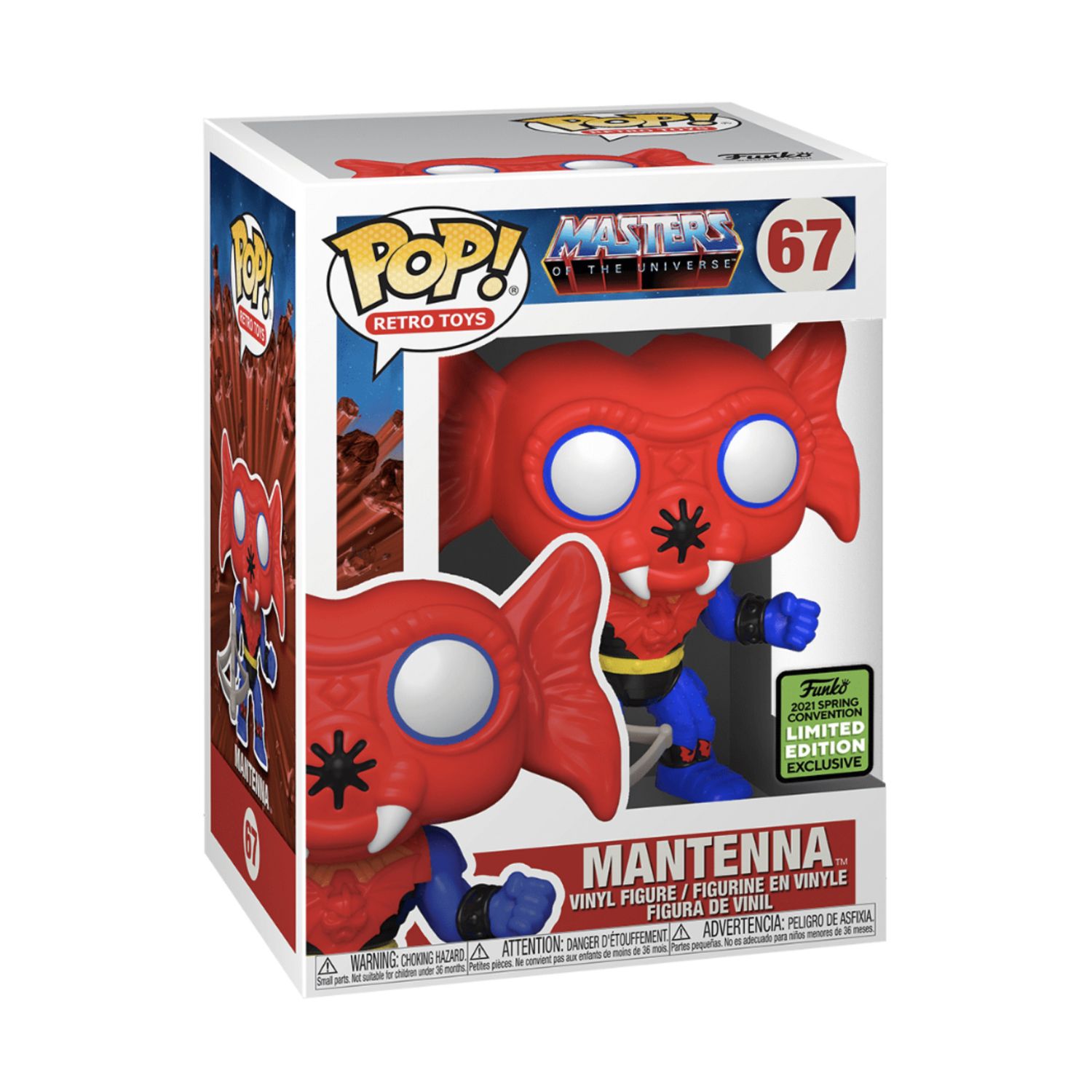 FUNKO POP! Masters of the Universe  -  Mantenna 67  -  (##)