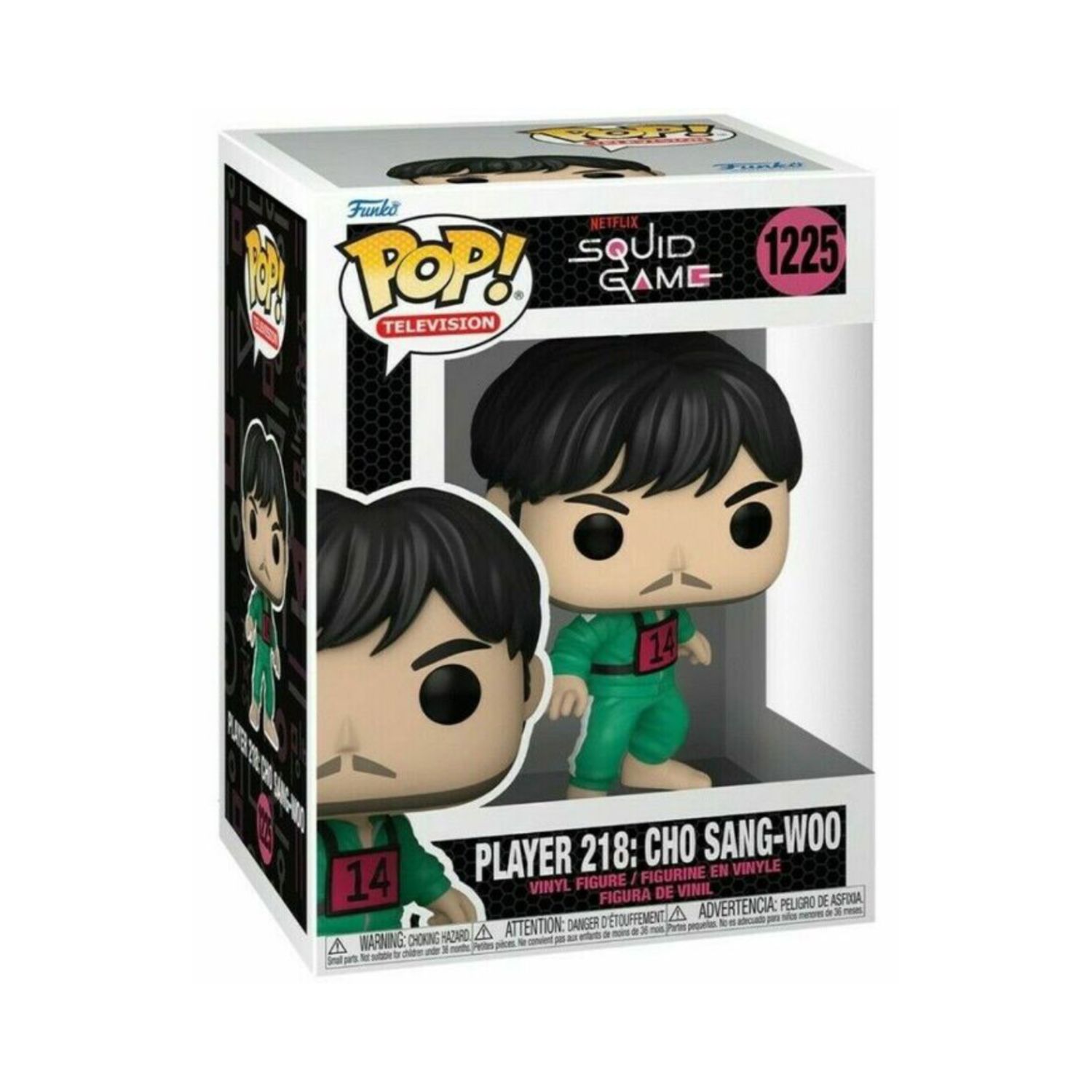 FUNKO POP! Squid Game  -  Player 218: Cho Sang-Woo 1225  -  (##)
