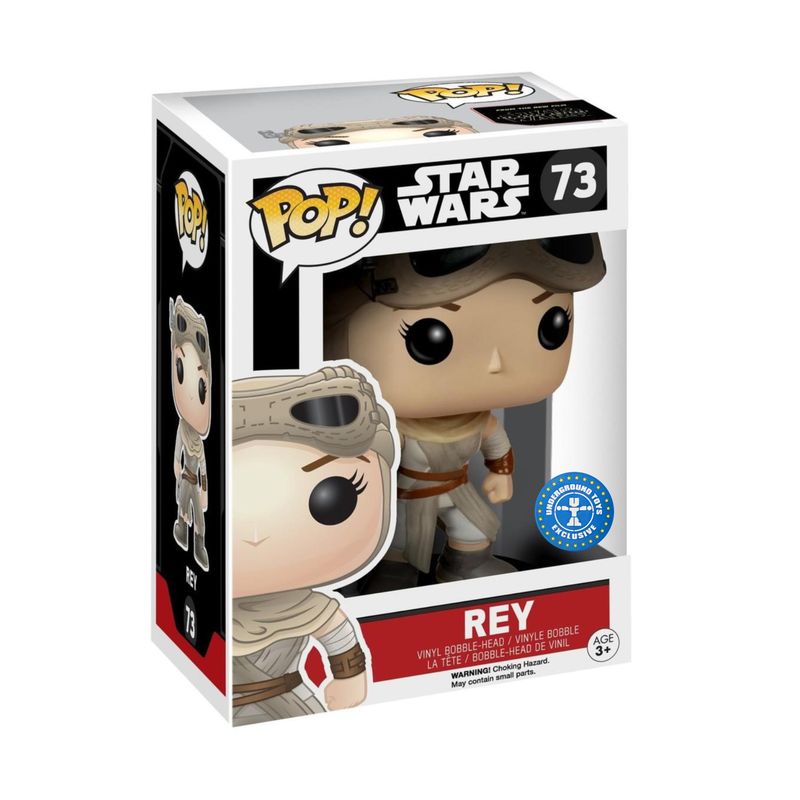 FUNKO POP! Star Wars  -  Rey 73 - Underground Toys Exclusive  -  (##)
