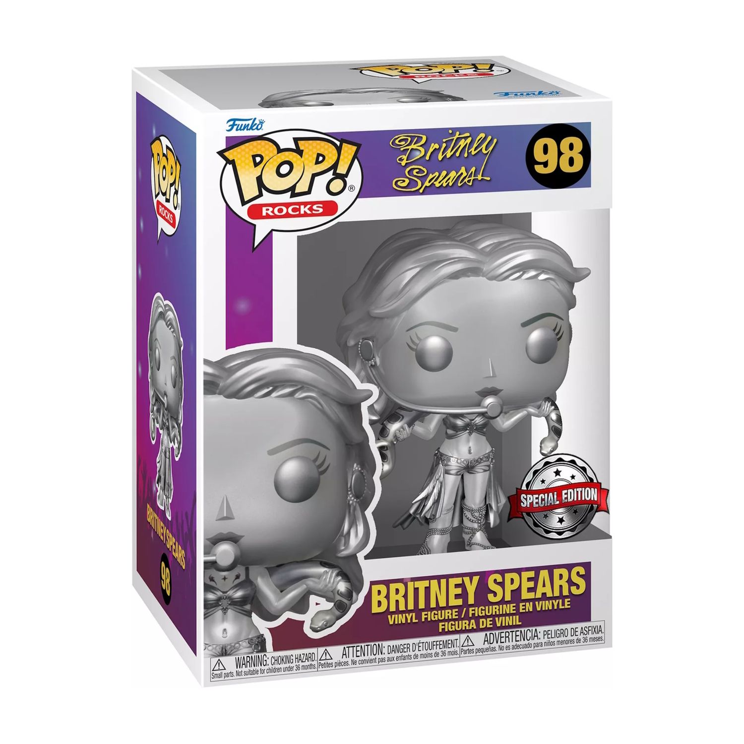 FUNKO POP! Britney Spears  -  Britney Spears 98  -  (##)