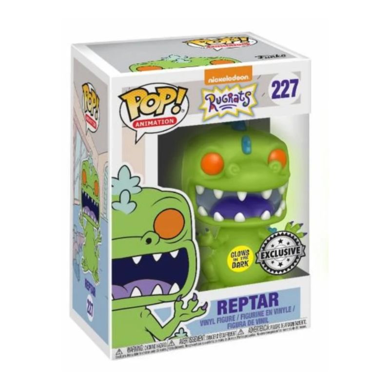 FUNKO POP! Rugrats  -  Reptar (Glows in the Dark) 227  -  (##)