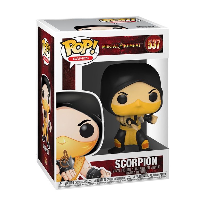 FUNKO POP! Mortal Kombat  -  Scorpion 537  -  (##)
