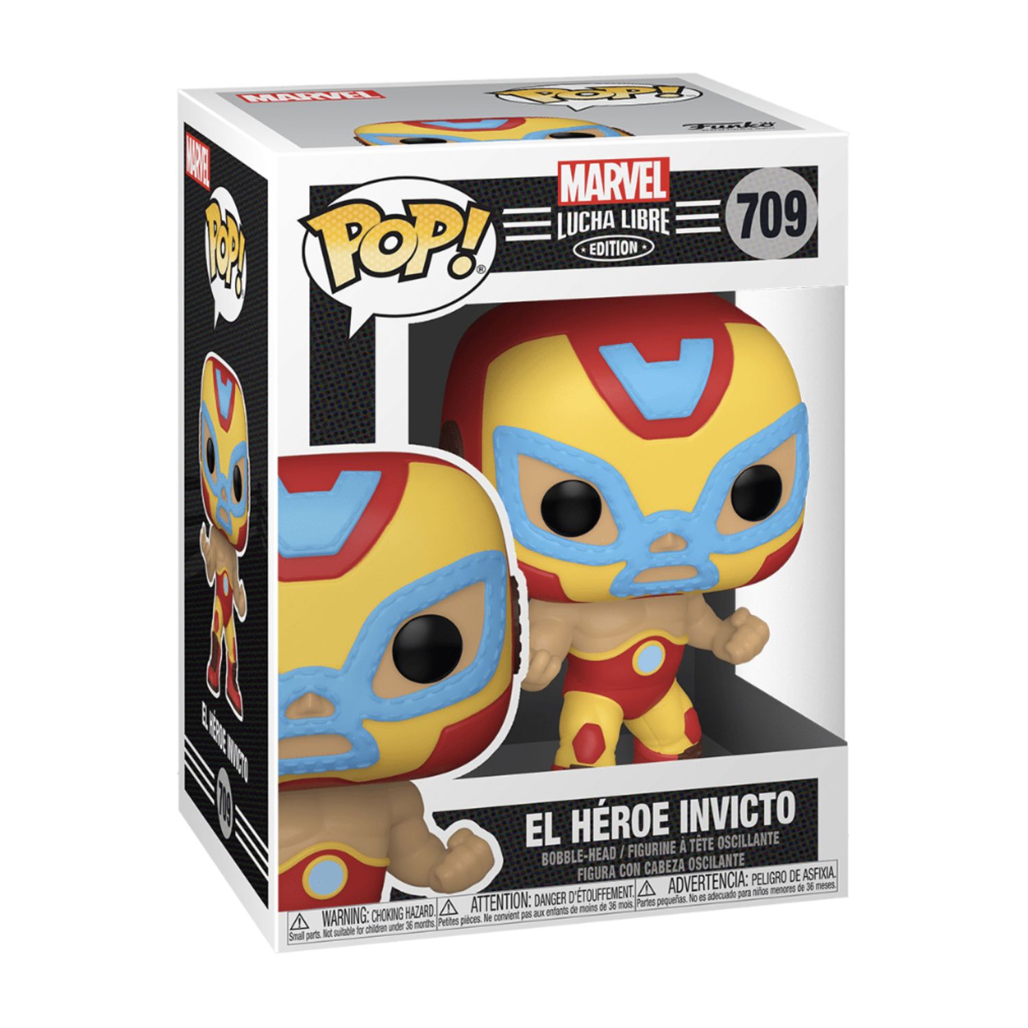 FUNKO POP! Lucha Libre  -  El Héroe Invicto 709  -  (##)