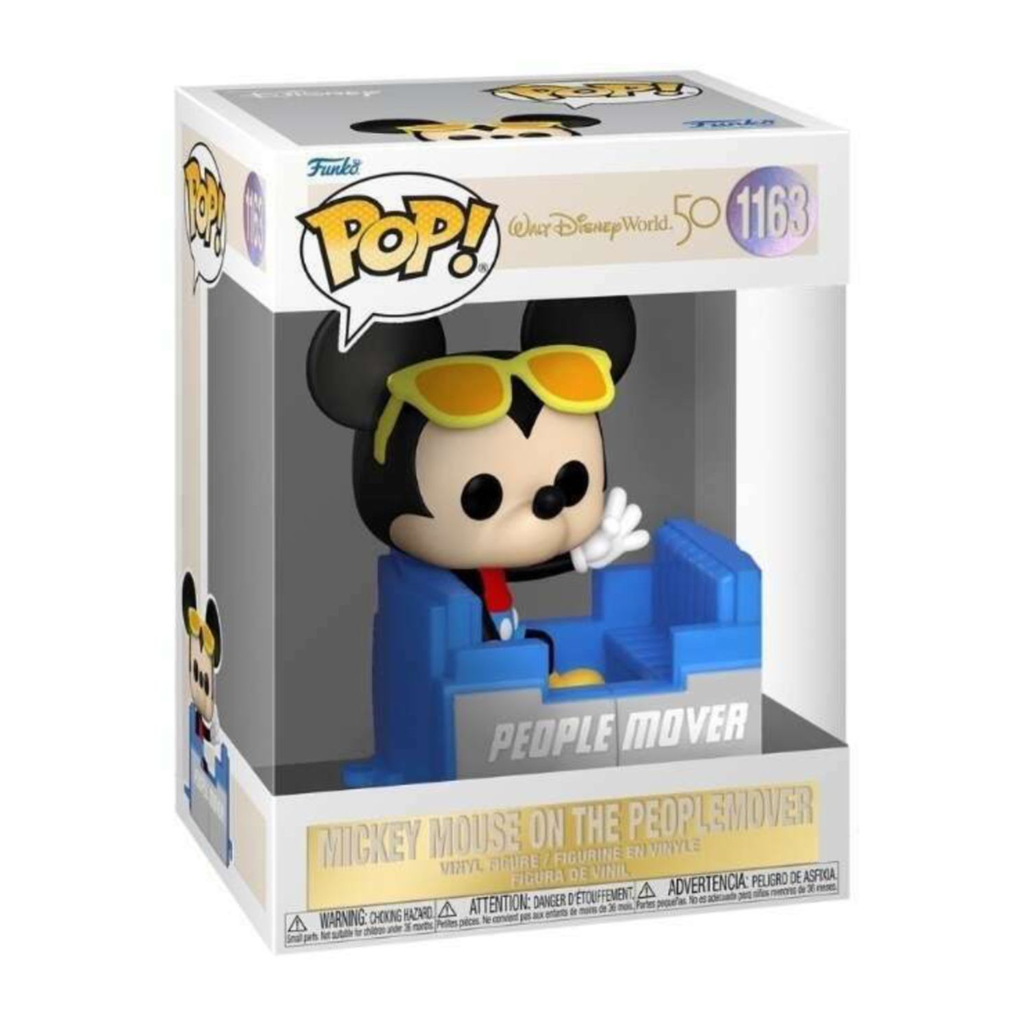 FUNKO POP! Walt Disney World  -  Mickey Mouse on the Peoplemover 1163 - (##)