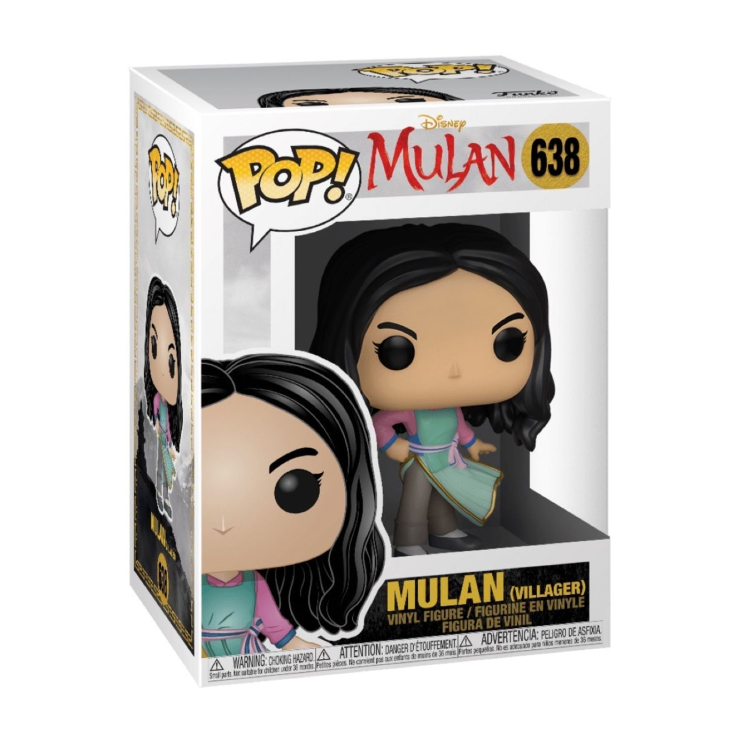 FUNKO POP! Mulan  -  Mulan (Villager) 638 - (##)