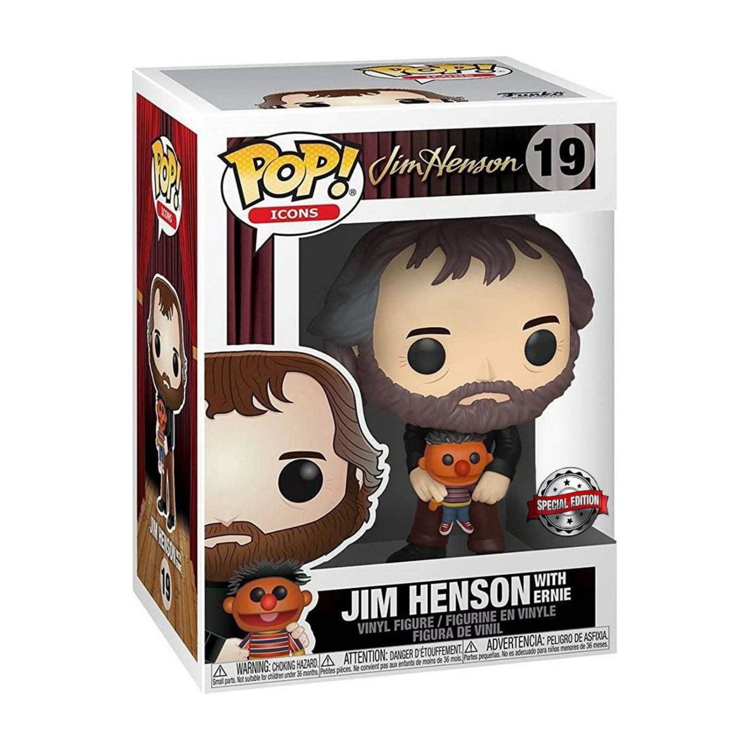 FUNKO POP! Jim Henson  -  Jim Henson with Ernie 19  -  (##)