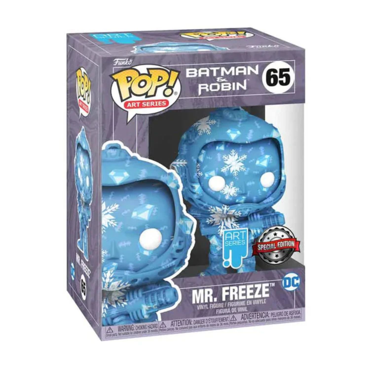 FUNKO POP! Batman & Robin  -  Mr. Freeze 65 - Art Series  -  (##)