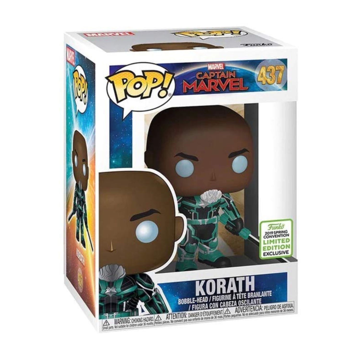 FUNKO POP! Captain Marvel  -  Korath 437 (2019 Spring Convention)  -  (##)