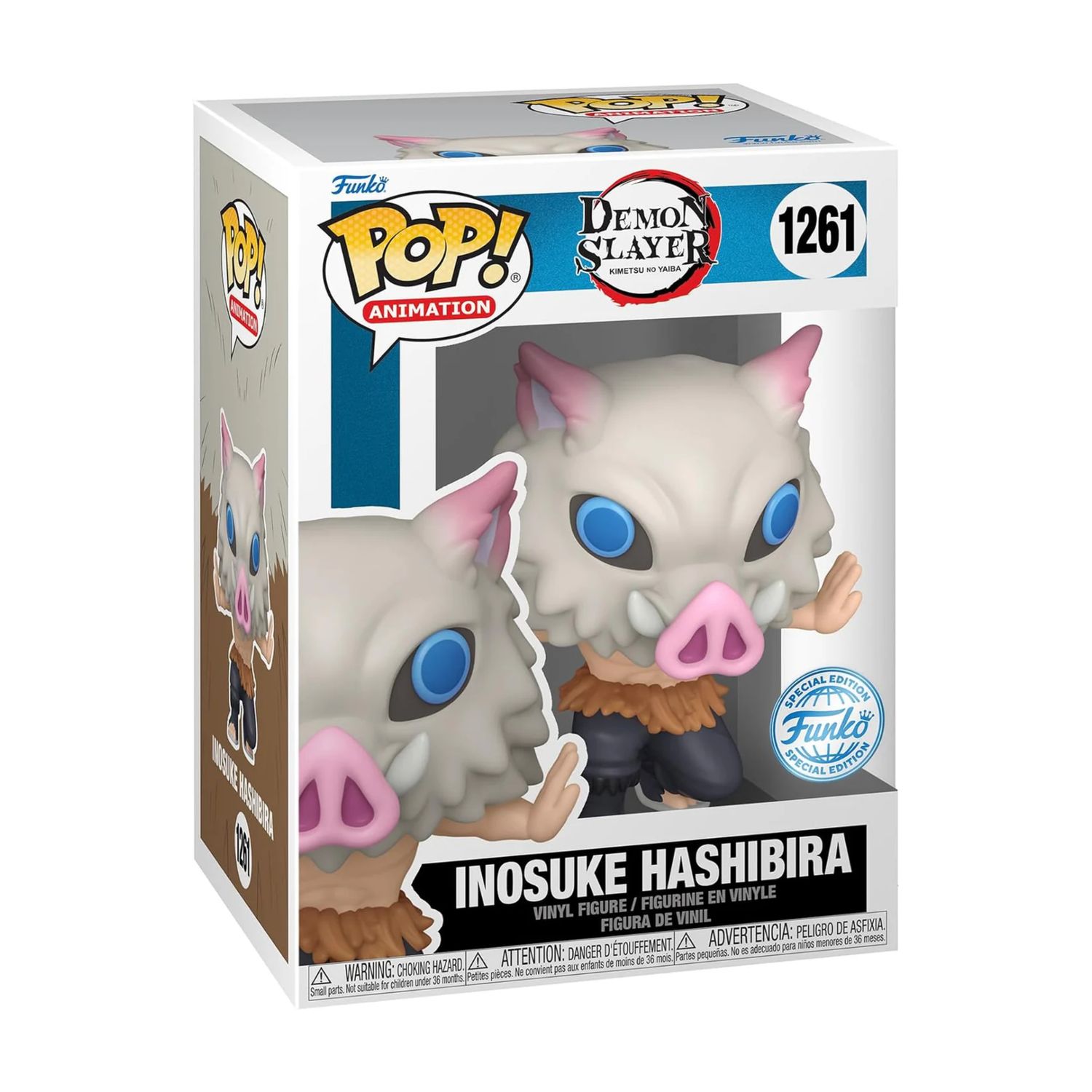 FUNKO POP! Demon Slayer  -  Inosuke Hashibira 1261  -  (##)