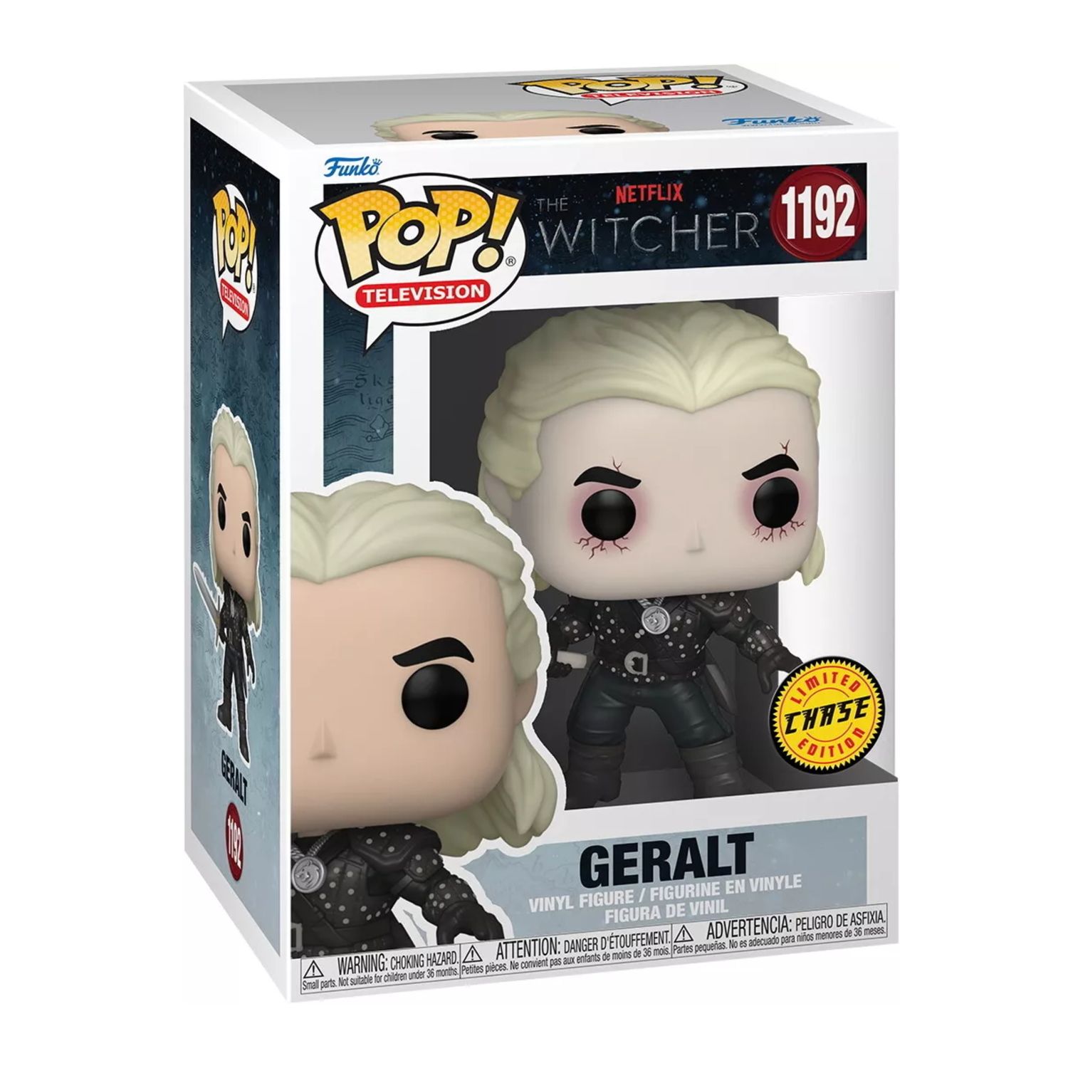FUNKO POP! The Witcher  -  Geralt 1192 (Limited Chase Edition)  -  (##)