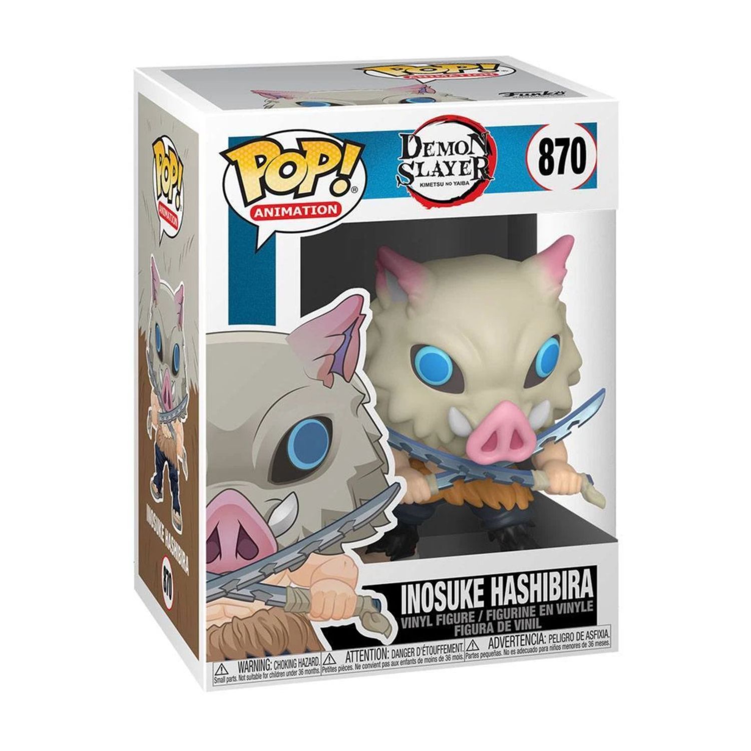 FUNKO POP! Demon Slayer  -  Inosuke Hashibira 870  -  (##)