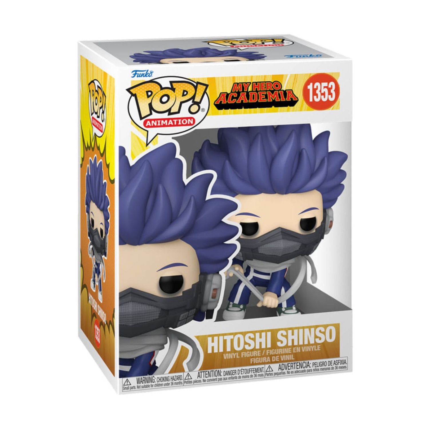 FUNKO POP! My Hero Academia  -  Hitoshi Shinso 1353 FUNKO POP! My Hero Academia  -  Hitoshi Shinso 1353