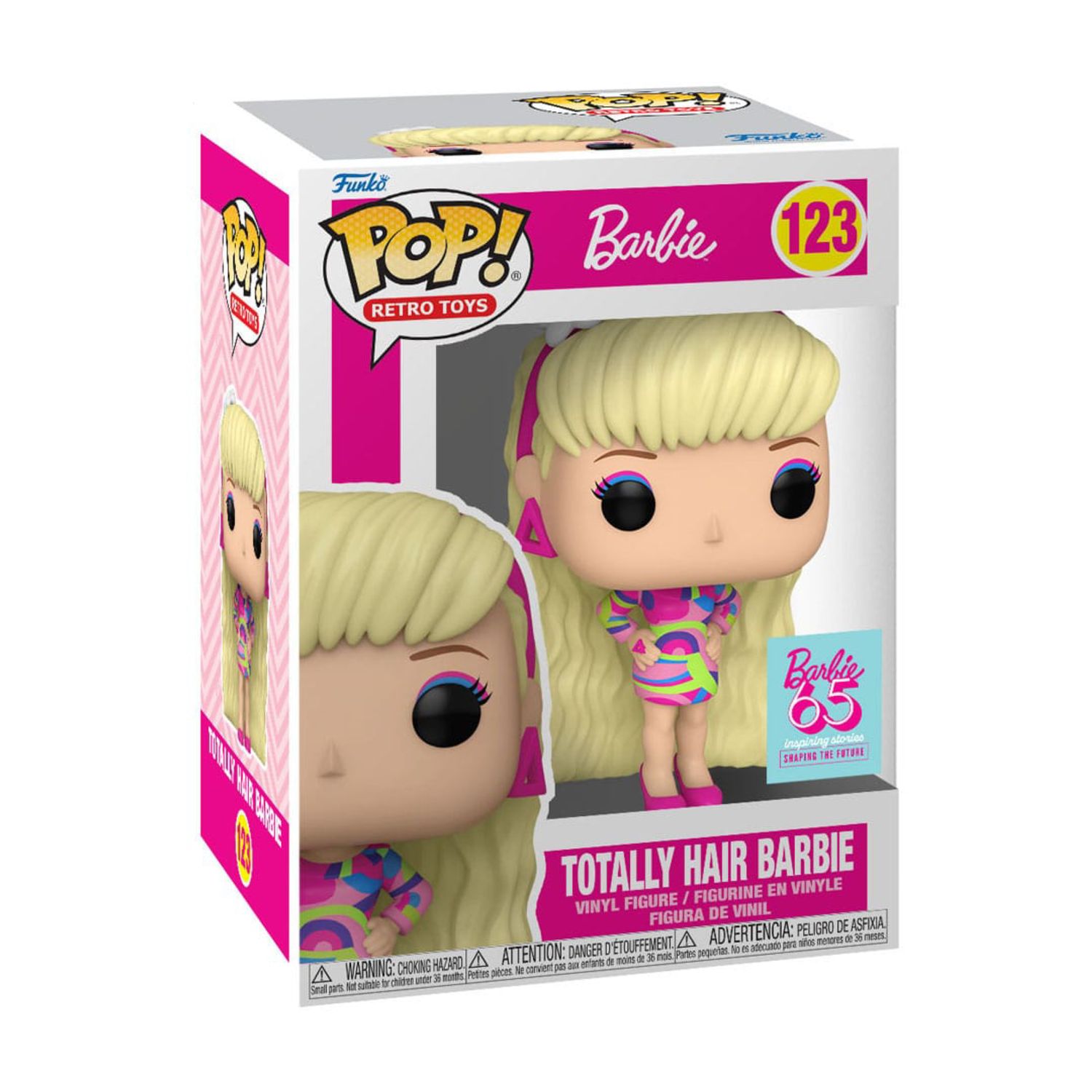FUNKO POP! Barbie  -  Totally Hair Barbie 123 FUNKO POP! Barbie  -  Totally Hair Barbie 123