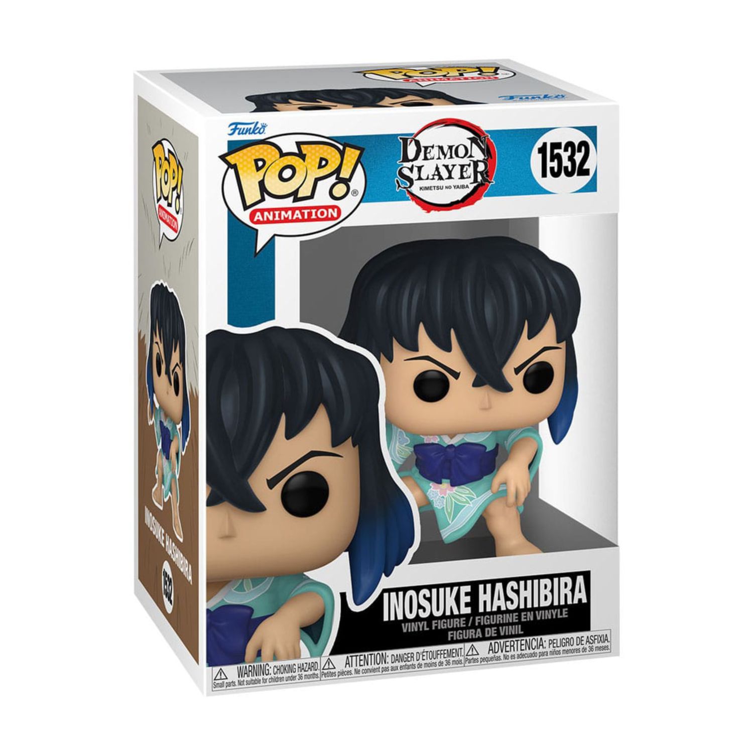 FUNKO POP! Demon Slayer  -  Inosuke Hashibira 1532 FUNKO POP! Demon Slayer  -  Inosuke Hashibira 1532