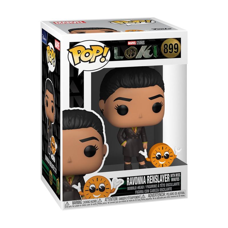 FUNKO POP! Loki  -  Ravonna Renslayer with Miss Minutes 899  -  (##)