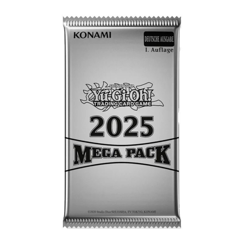 Yugioh! 2025 Mega-Pack EINZELBOOSTER - 1.Auflage Deutsch Yugioh! 2025 Mega-Pack EINZELBOOSTER - 1.Auflage Deutsch