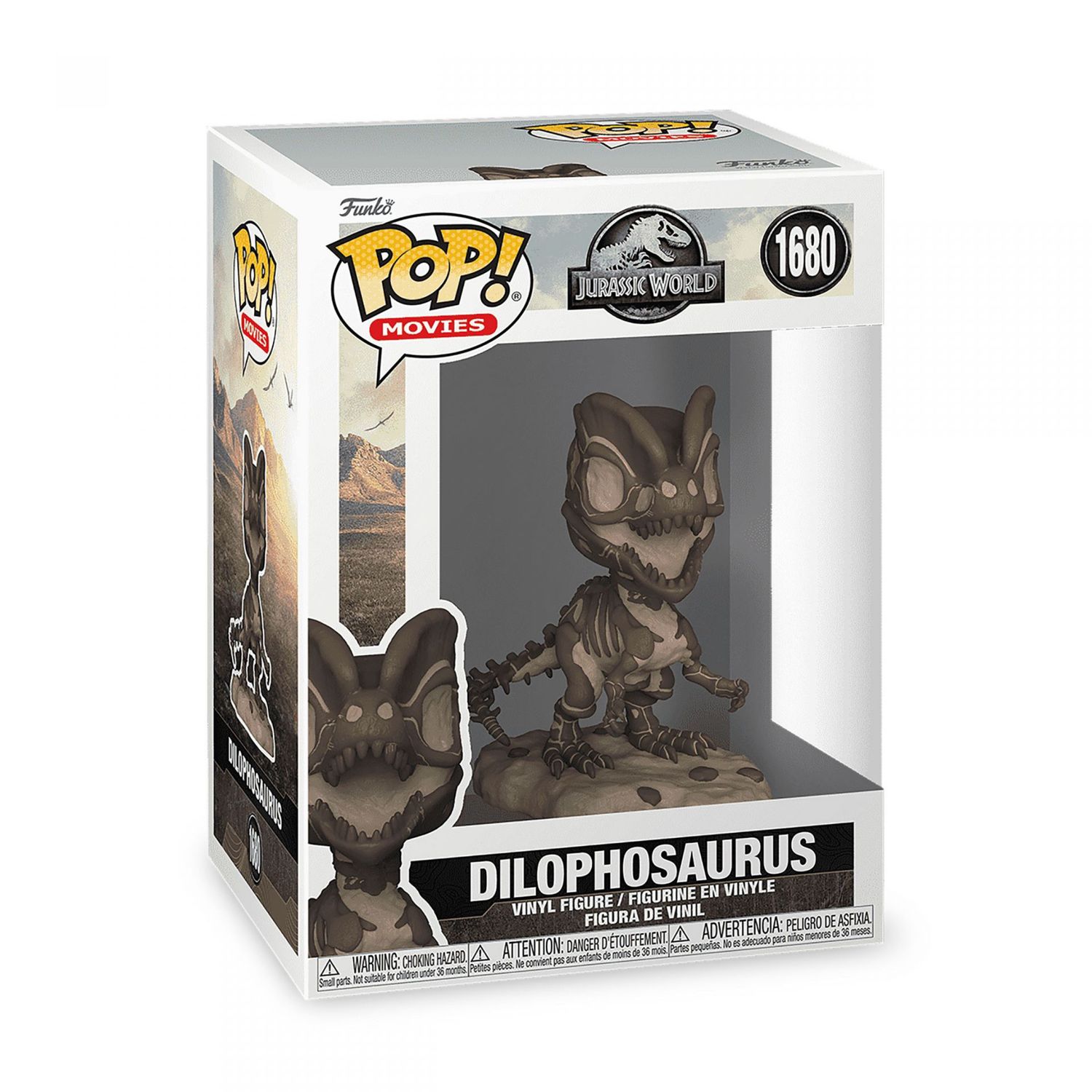 FUNKO POP! Jurassic World - Dilophosaurus - 1680 - OVP FUNKO POP! Jurassic World - Dilophosaurus - 1680 - OVP