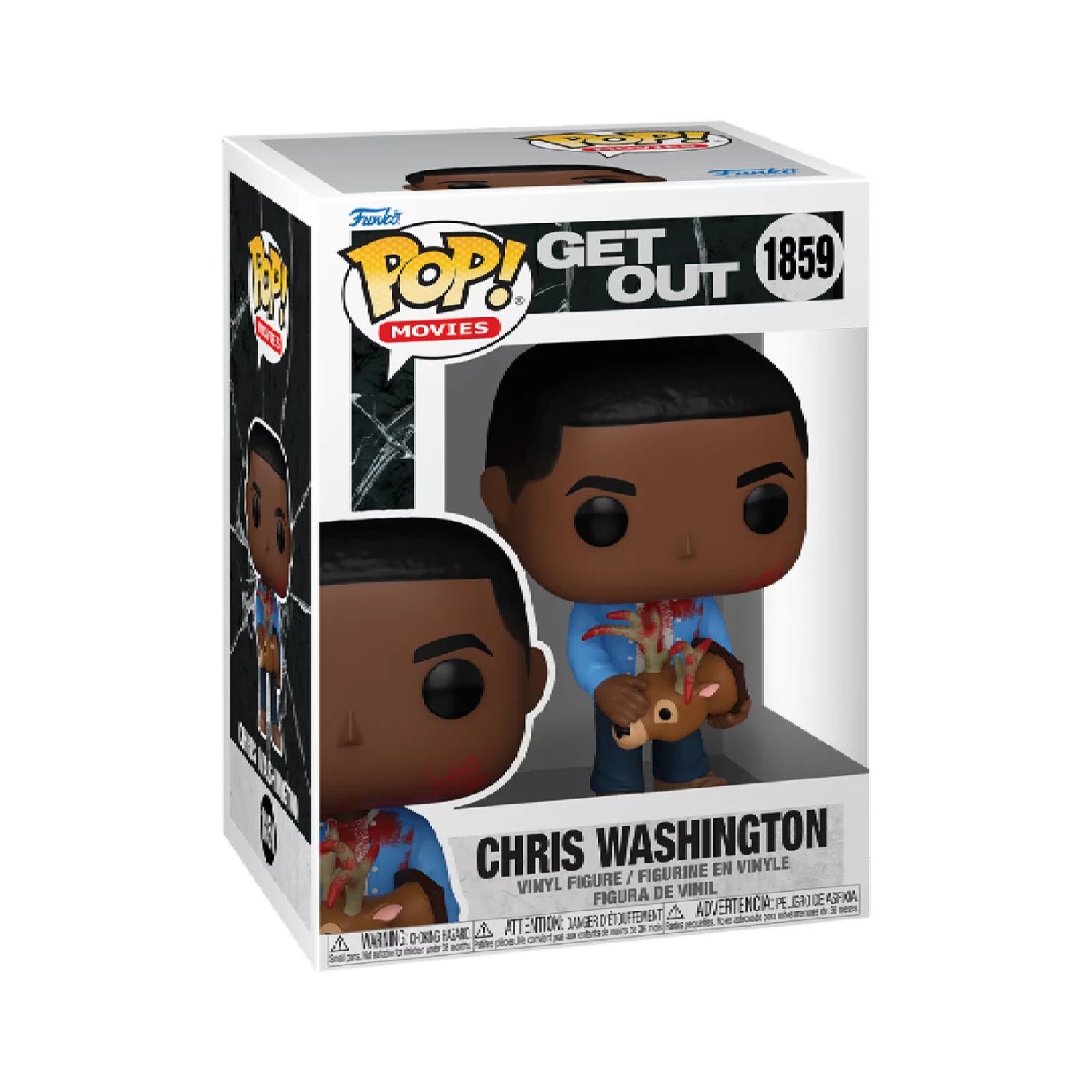 FUNKO POP! Get Out - Chris Washington - 1859 - OVP FUNKO POP! Get Out - Chris Washington - 1859 - OVP