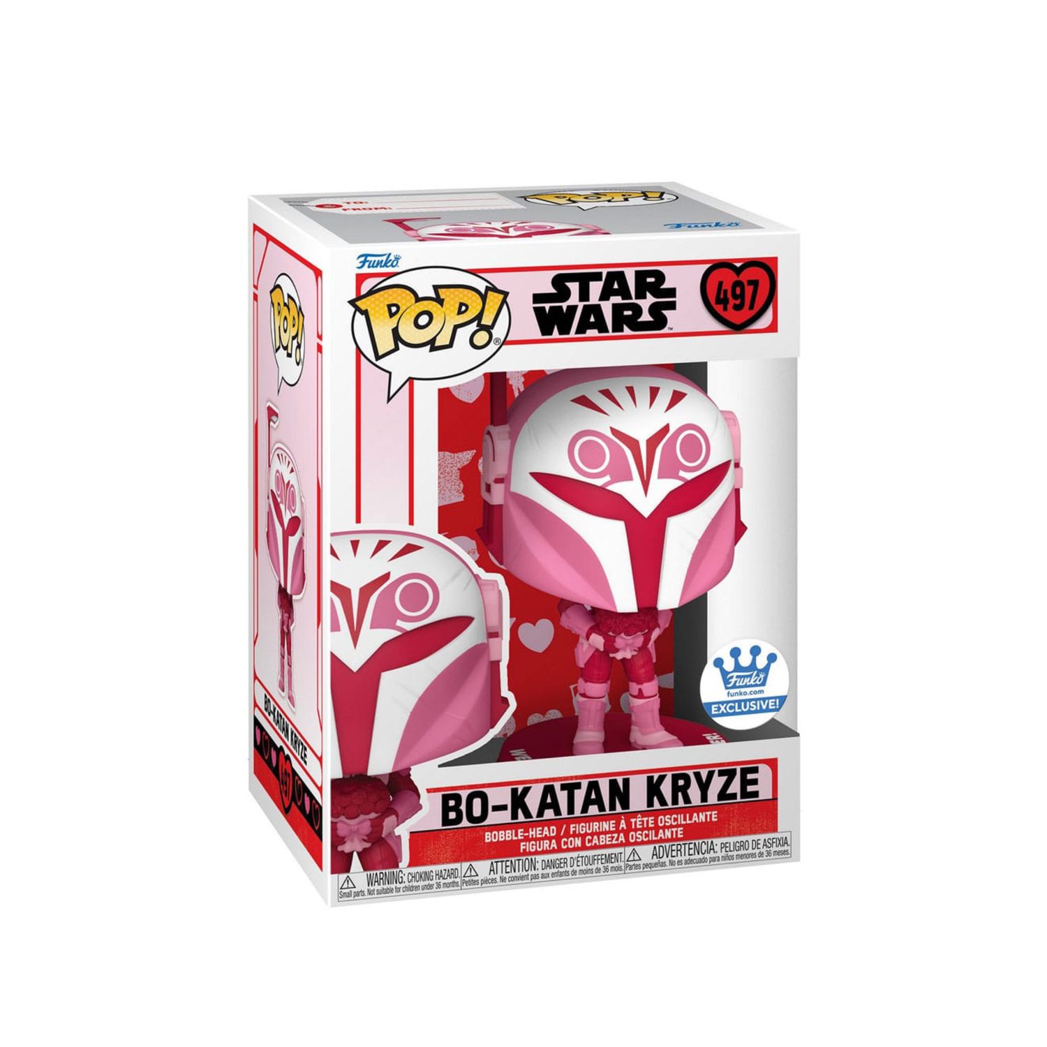 FUNKO POP! Star Wars  -  Bo Katan (Valentines) 497