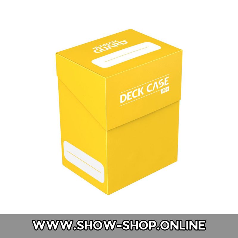 Ultimate Guard Deck Case 80+ Standardgröße - Gelb Ultimate Guard Deck Case 80+ Standardgröße - Gelb