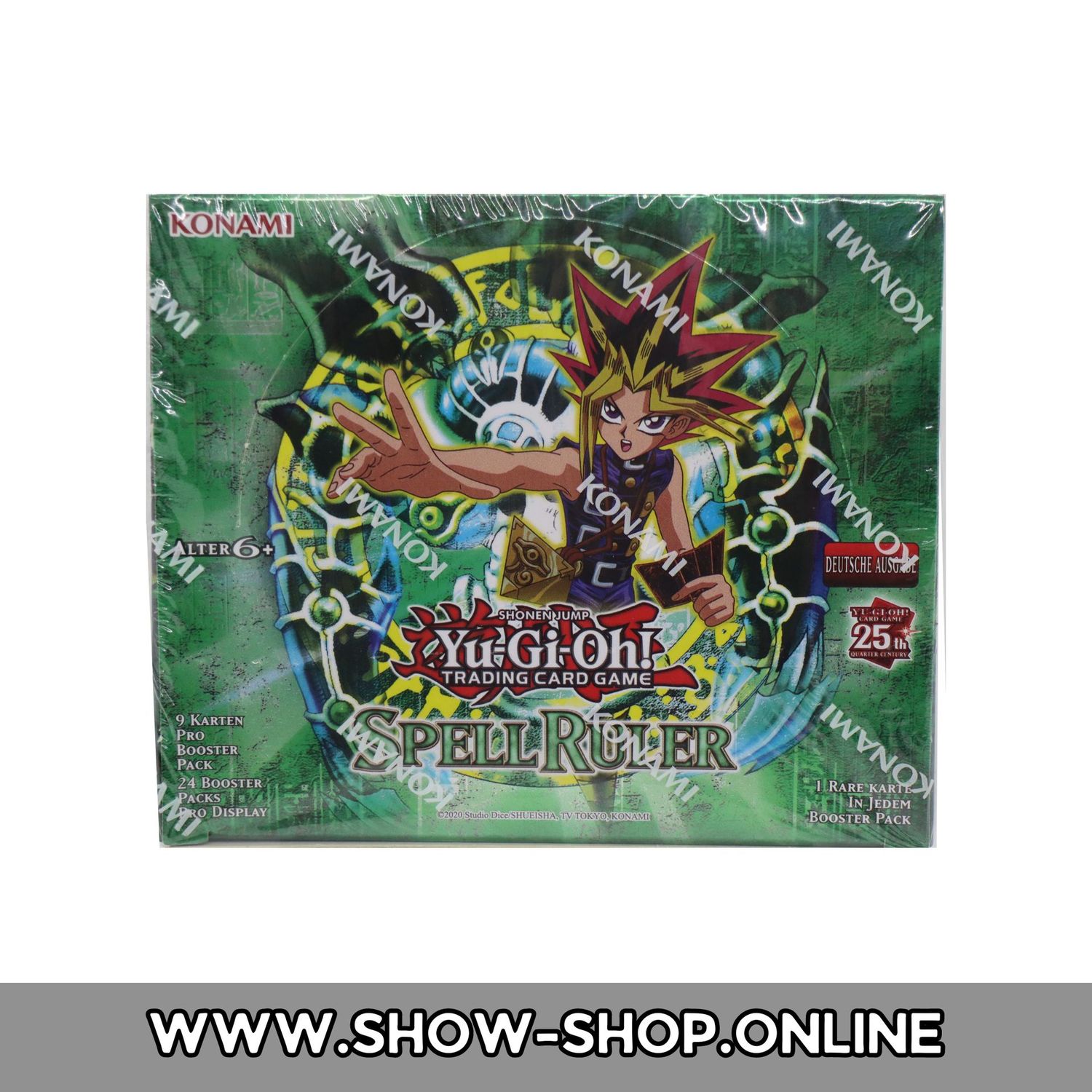 Yu-Gi-Oh! Spell Ruler 25th Anniversary DISPLAY - Reprint Deutsch
