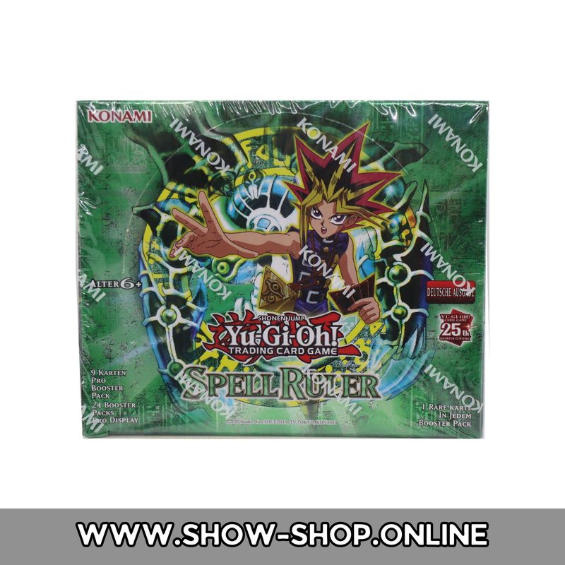 Yu-Gi-Oh! Spell Ruler 25th Anniversary DISPLAY - Reprint Deutsch