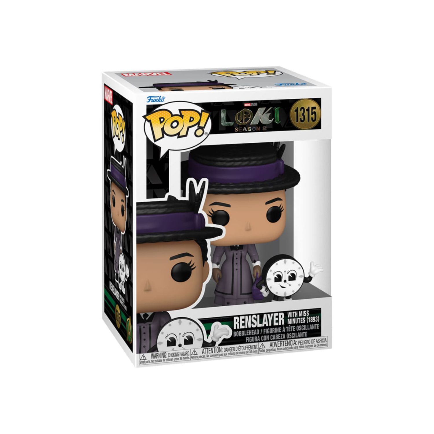 FUNKO POP! Loki Season 2  -  Renslayer with Miss Minutes (1893) 1315