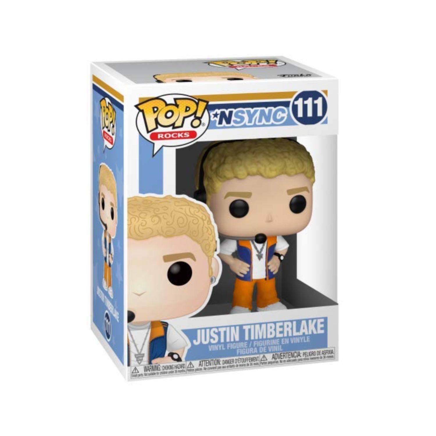 FUNKO POP! NSYNC  - Justin Timberlake 111  -  (##)