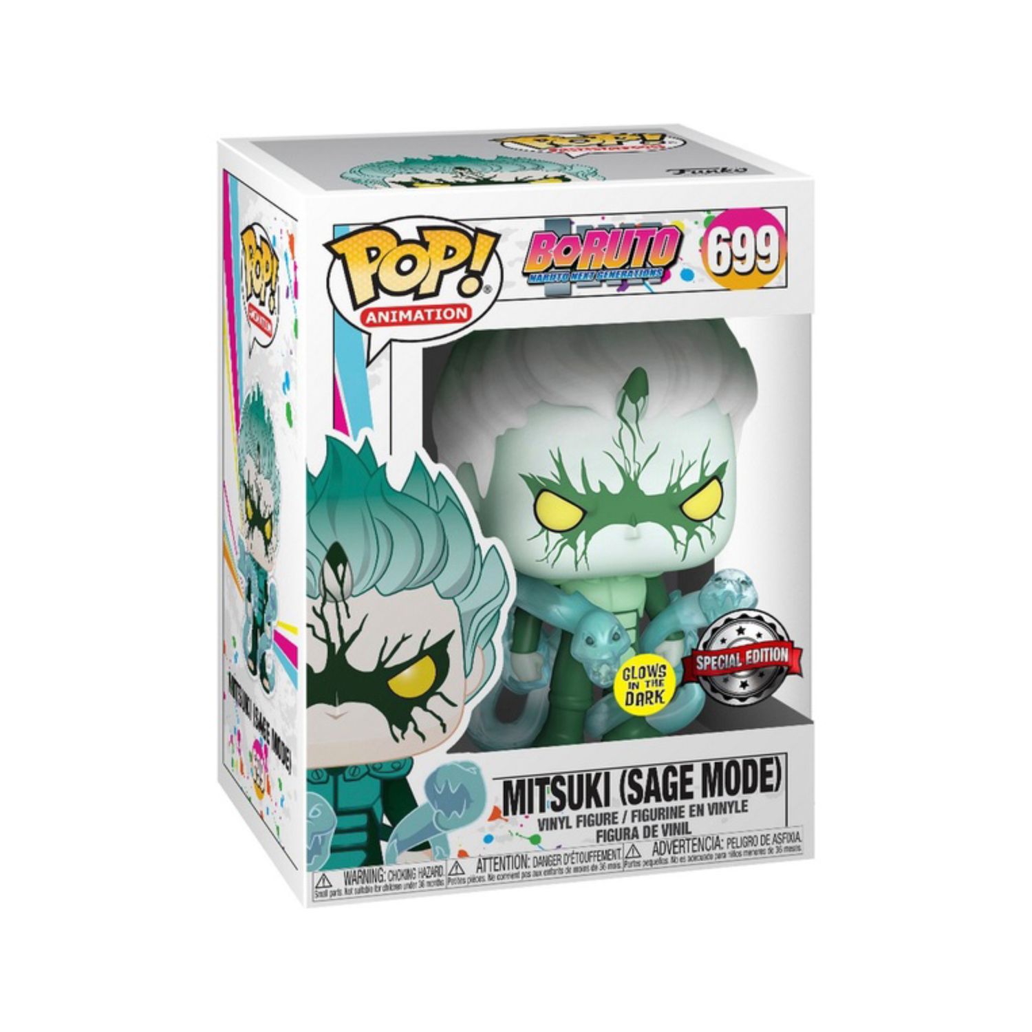 FUNKO POP! Boruto  -  Mitsuki (Sage Mode) (Glow in the Dark) 699  -  (##)