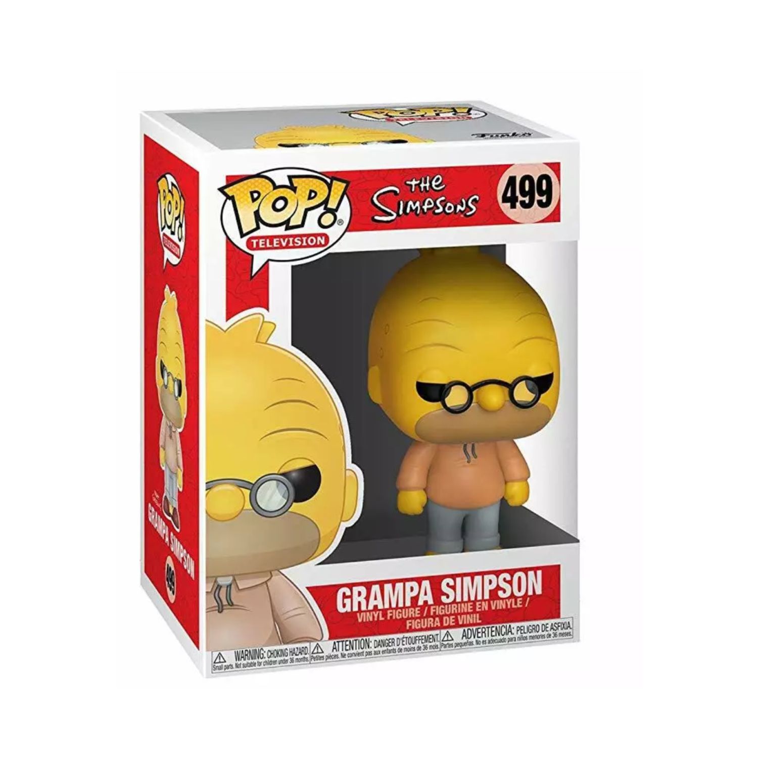 FUNKO POP! The Simpsons  -  Grampa Simpson 499  -  (##)