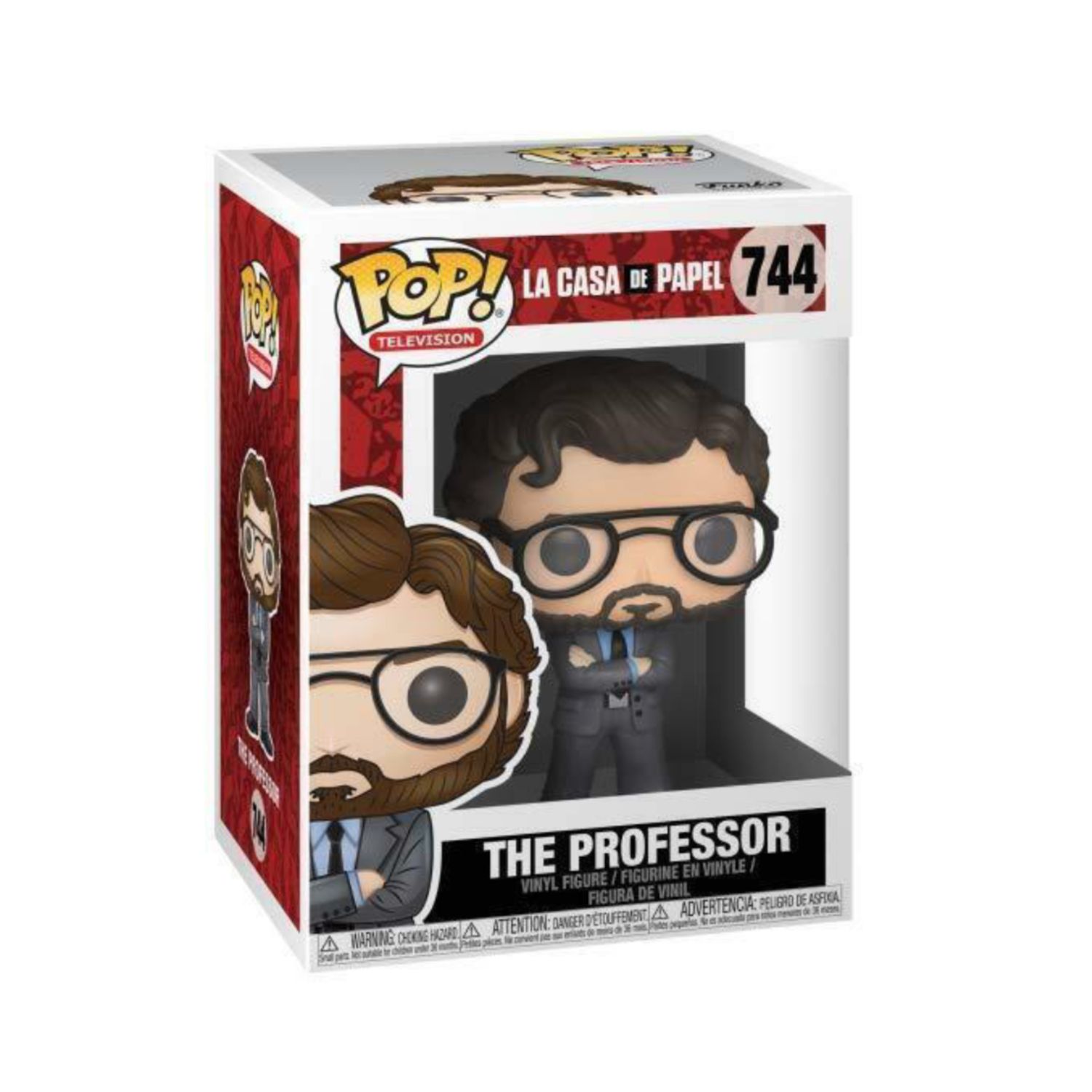 FUNKO POP! La Casa de Papel - The Professor 744 - (##) FUNKO POP! La Casa de Papel - The Professor 744 - (##)