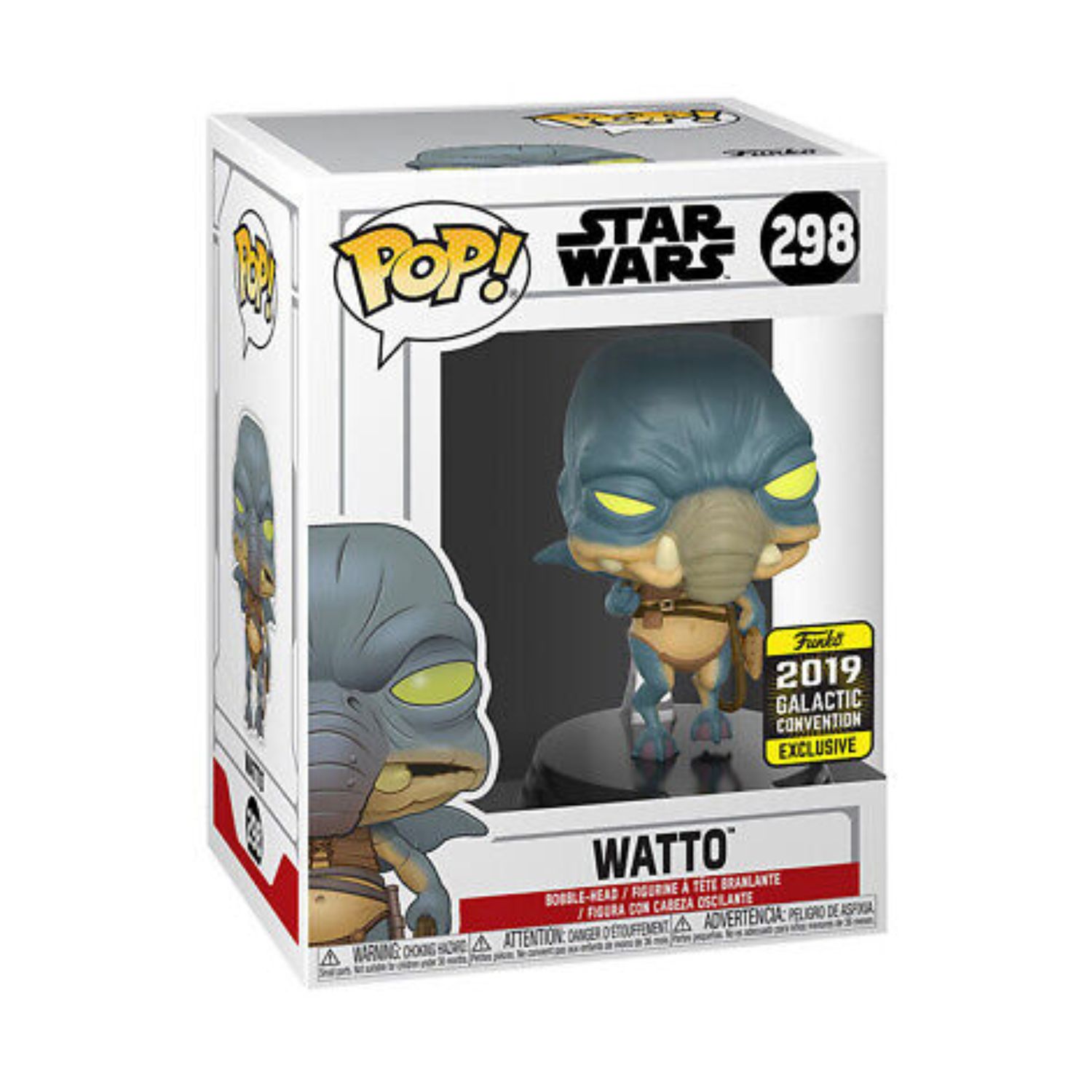 FUNKO POP! Star Wars  -  Watto 298 - 2019 Galactic Convention  -  (##)