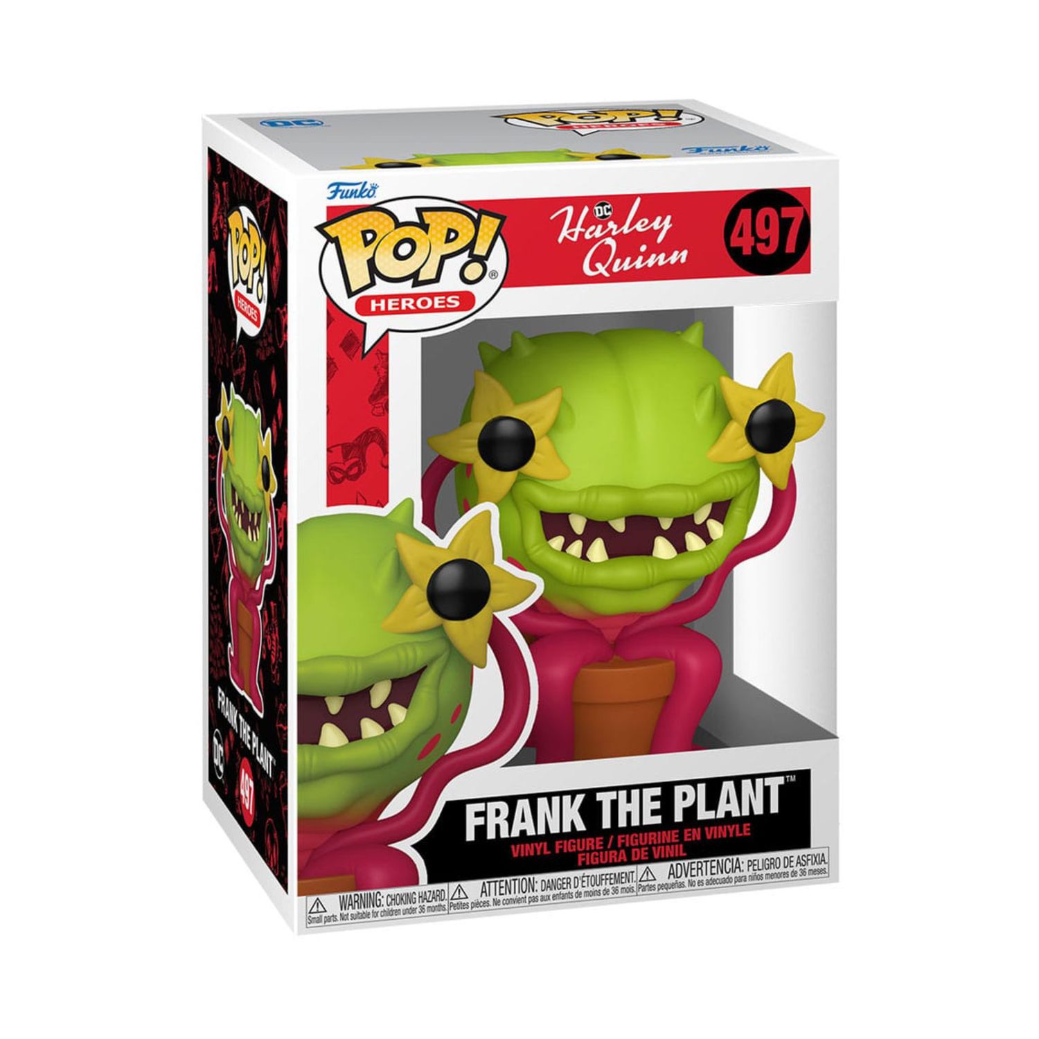 FUNKO POP! Harley Quinn  -  Frank the Plant 497
