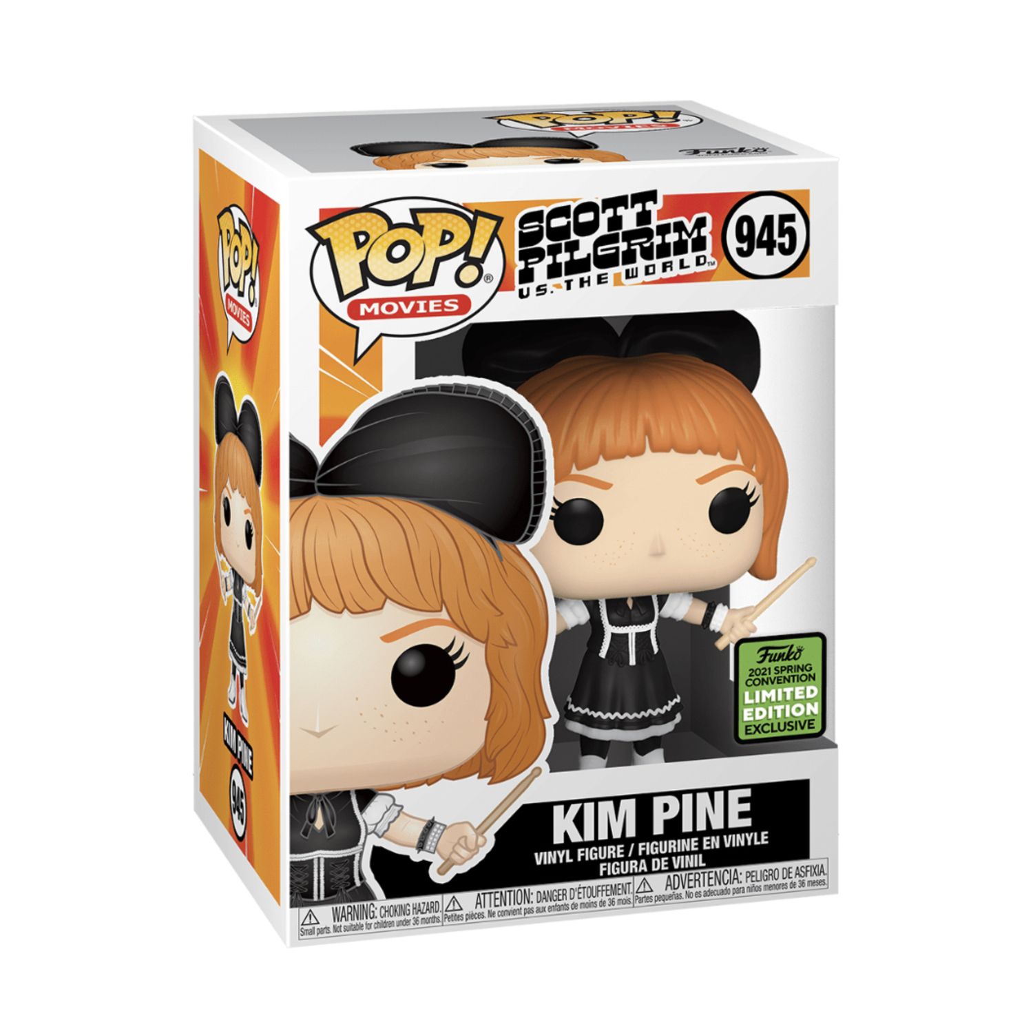FUNKO POP! Scott Pilgrim vs. the World  -  Kim Pine 945 - 2021 Spring Convention  -  (##)