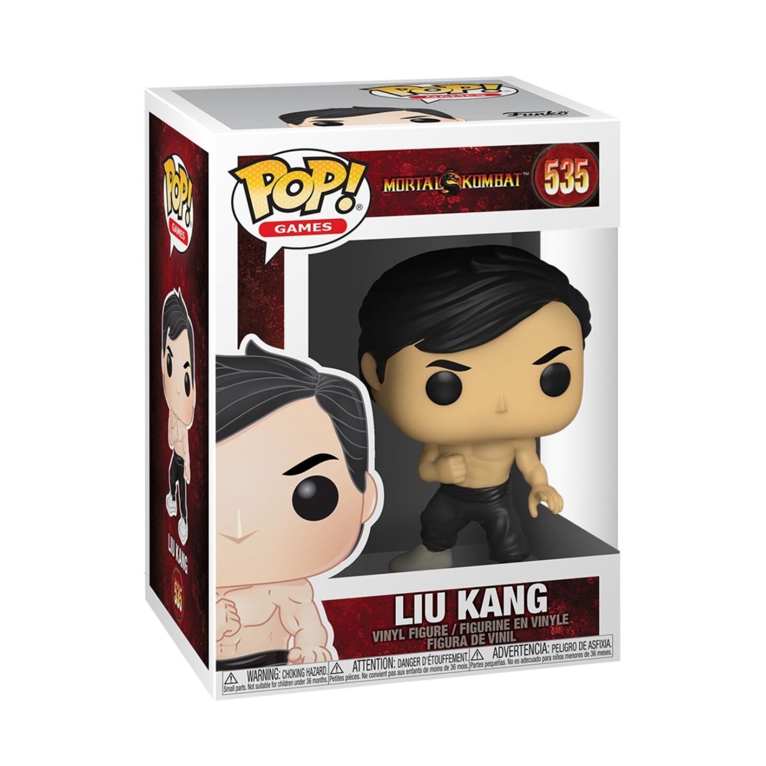 FUNKO POP! Mortal Kombat  -  Liu Kang 535  -  (##)