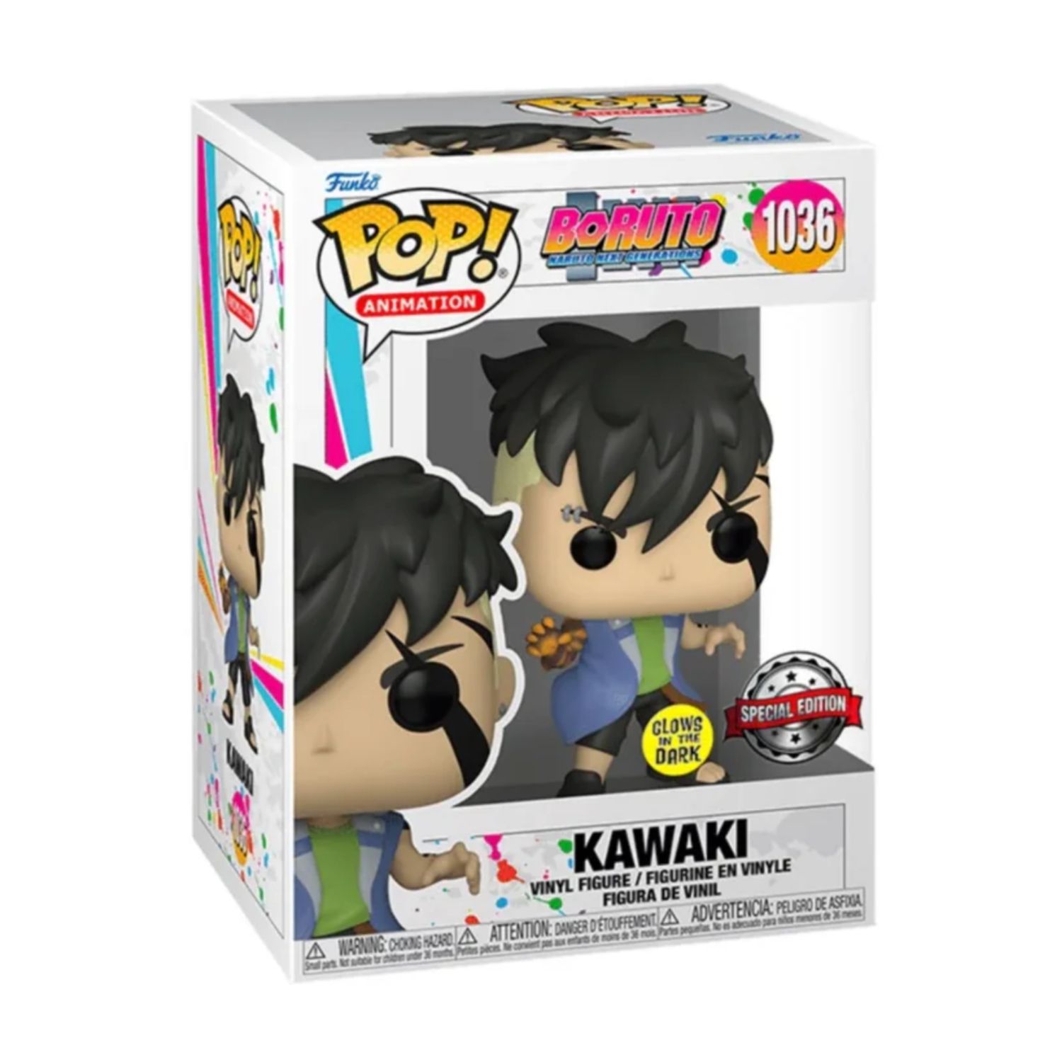FUNKO POP! Boruto - Kawaki (Glows in the Dark) 1036 - (##) FUNKO POP! Boruto - Kawaki (Glows in the Dark) 1036 - (##)