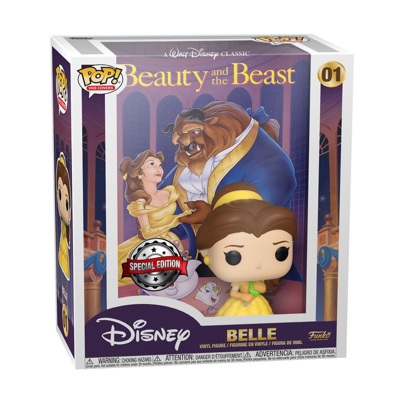 FUNKO POP! Beauty and the Beast  -  Belle 01 (VHS Cover) - (##)