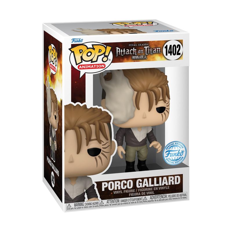 FUNKO POP! Attack on Titan - Porco Galliard 1402 - OVP - (##) FUNKO POP! Attack on Titan - Porco Galliard 1402 - OVP - (##)