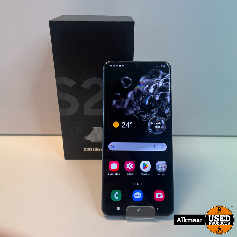 Samsung Galaxy S20 Ultra 5G 128GB Grijs | ZIE OMSCHRIJVING