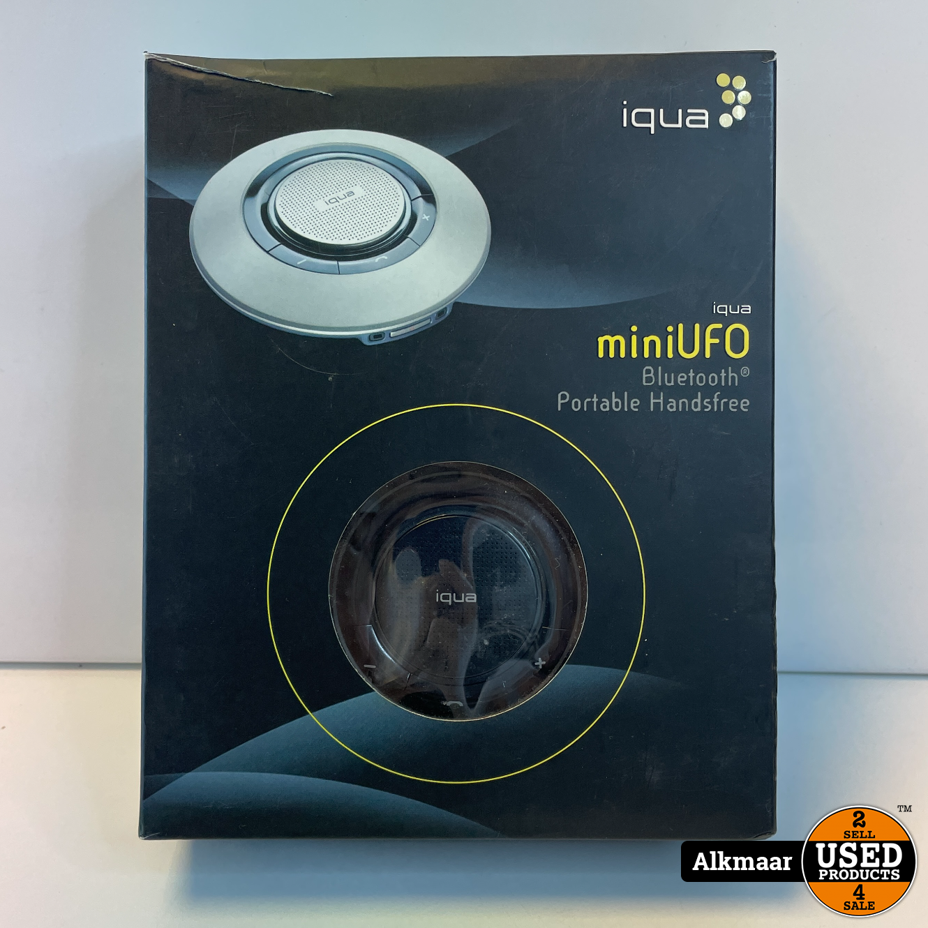 Iqua Mini Ufo Zwart | Nette staat