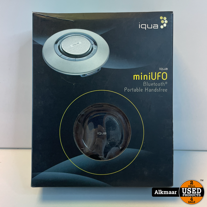 Iqua Mini Ufo Zwart | Nette staat