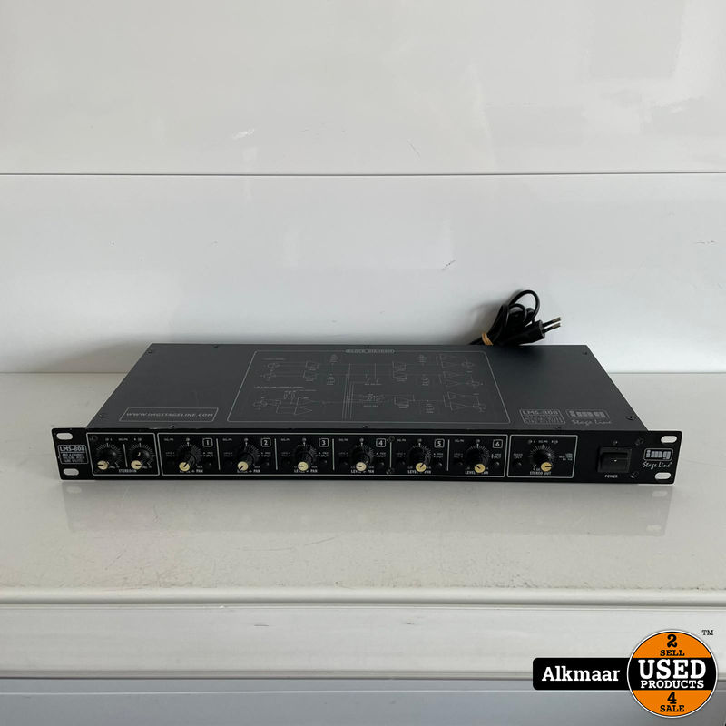 Stageline LMS-808 Pro 6 Channel Splitter | Nette staat