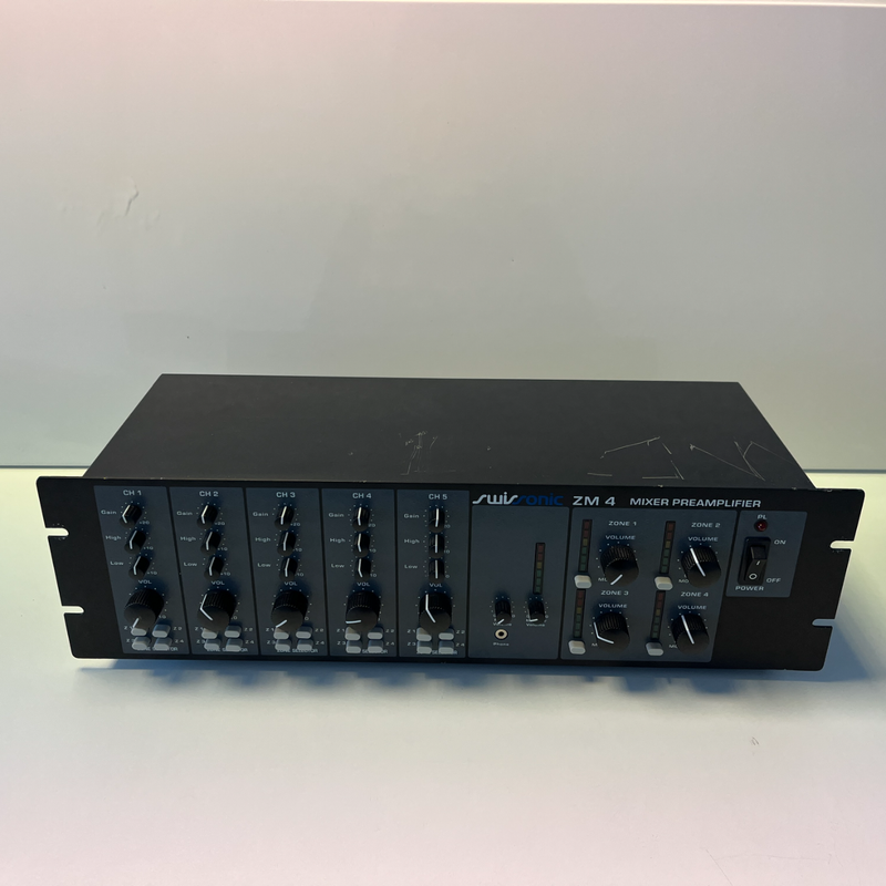 Swissonic ZM4 Zonemixer | voorversterker | Nette staat