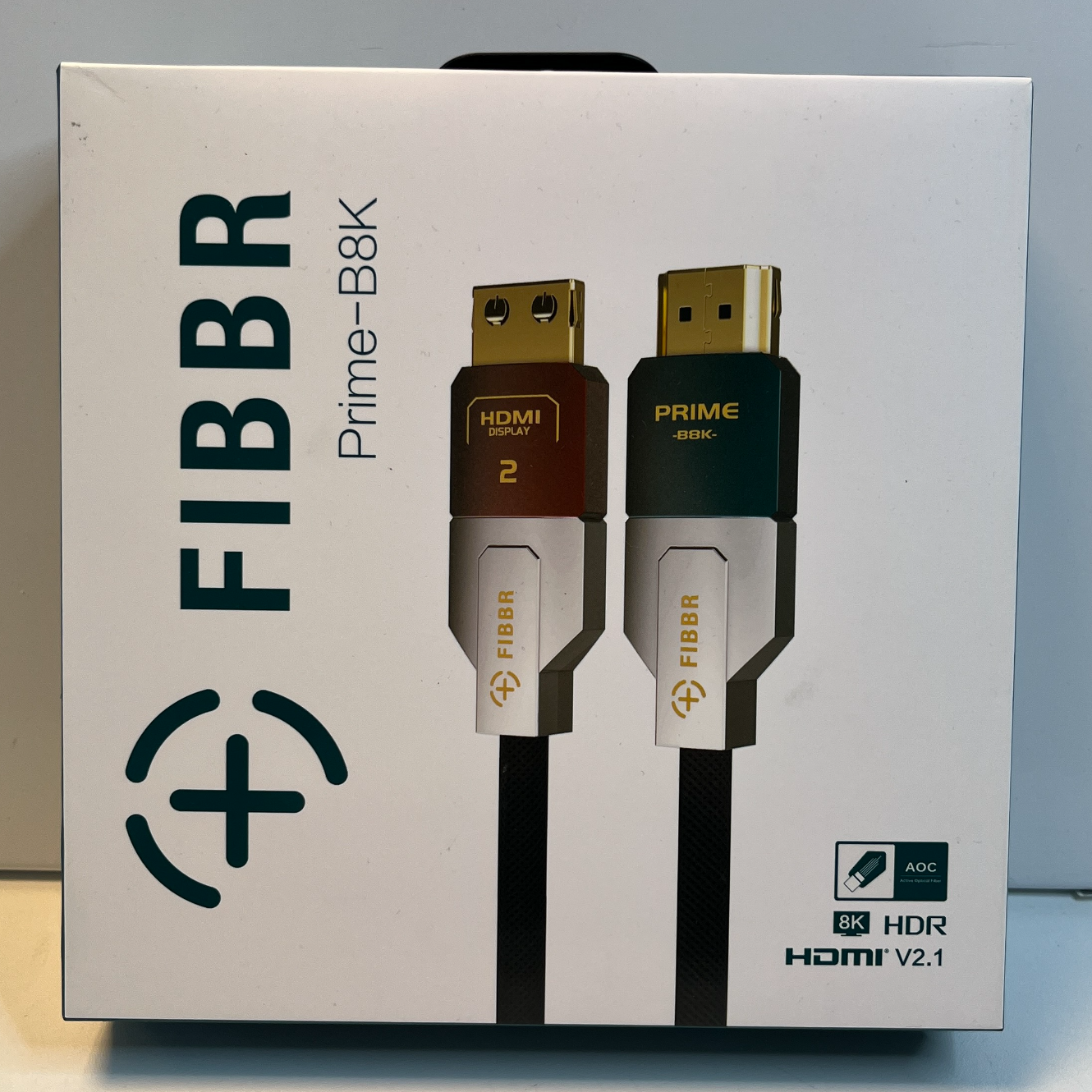 FIBBR 8K HDMI 2.1 Fiber Optic Cable 10M | NIEUW!