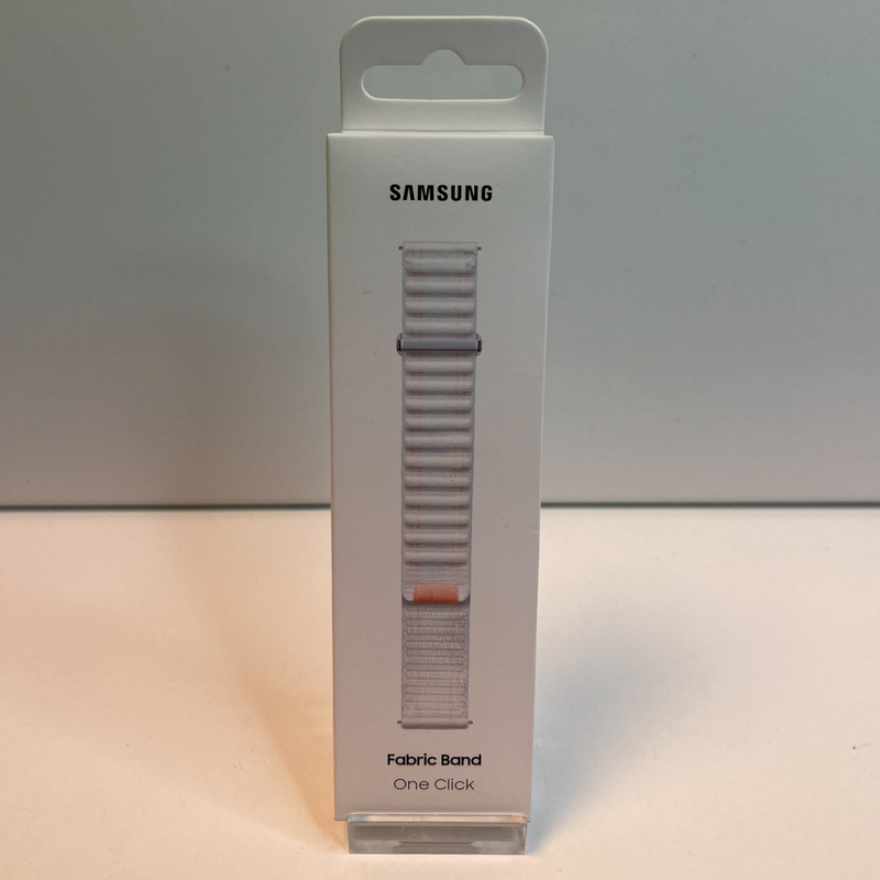 Samsung Galaxy Watch7 Fabric Band (S/M) Wit | Geseald!