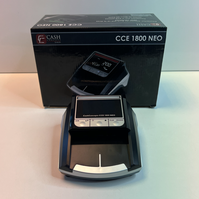 CashConcepts CCE 1800 NEO Vals geld detector