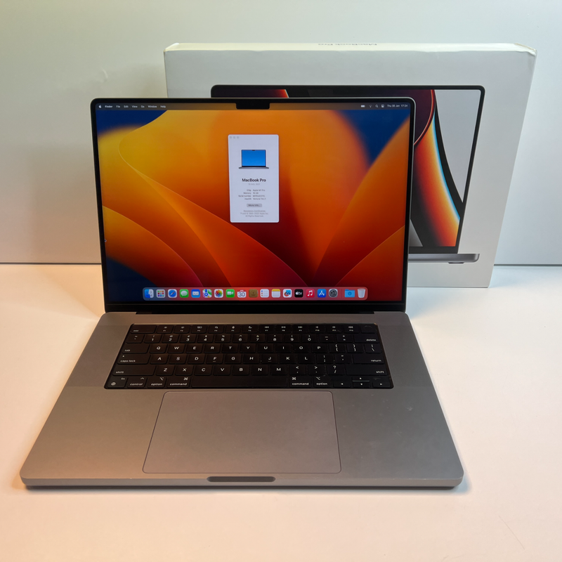 Apple Macbook Pro 16 2021 Space Grey | M1 Pro | 1TB | 16GB | Zeer Nette Staat