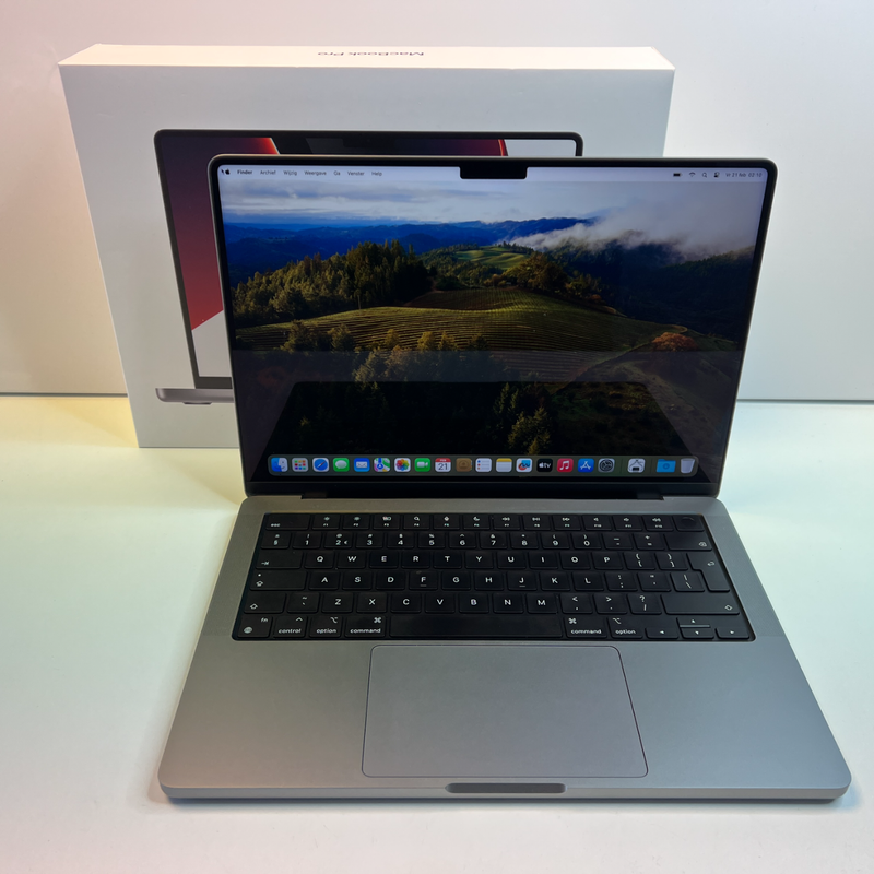 Apple Macbook Pro 14 Inch 2021 Space Grey | M1 Pro | 16GB | 512GB | Zeer nette staat