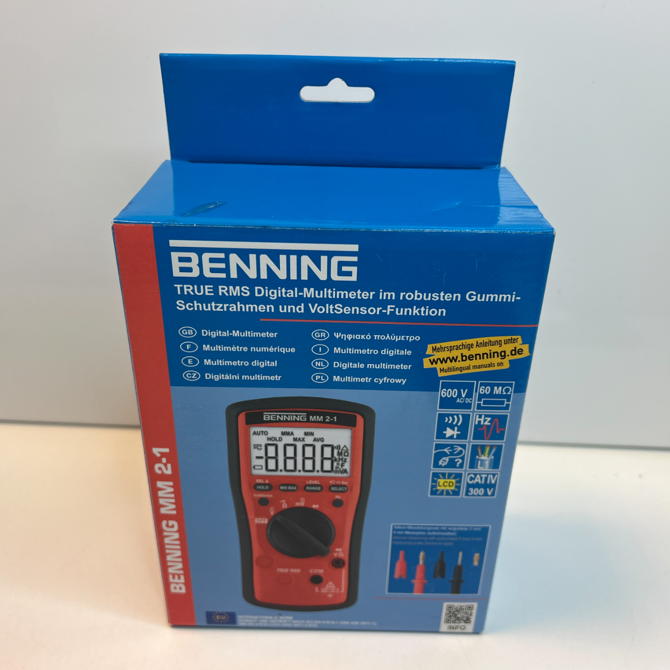 Benning MM 2-1 digitale multimeter True RMS | NIEUW in doos!